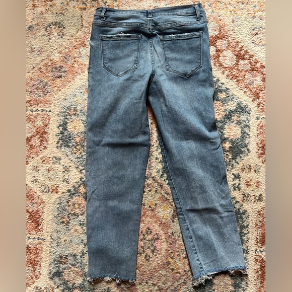 Light-wash raw-hem ankle Kensie Jeans - Picture 3 of 7